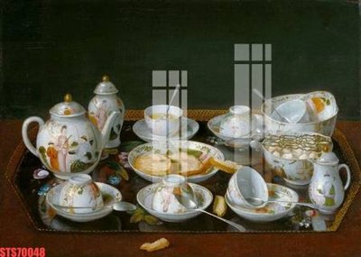 File gốc Tranh sơn dầu phương tây tổng hợp STS70048 (AI/EPS) cho in ấn