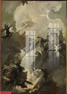 File PSD Tranh sơn dầu phương tây tổng hợp STS7008 (nguyên gốc) chất lượng cao