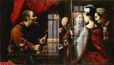 File in mica Tranh sơn dầu phương tây tổng hợp STS70117 (bản gốc) sắc sảo