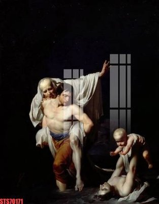 File tranh Tranh sơn dầu phương tây tổng hợp STS70171 (gốc) chủ đề thành phố