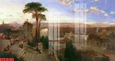 Download file Tranh sơn dầu phương tây tổng hợp STS70185 (gốc) cho xưởng in