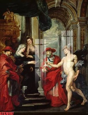 File tranh gốc PSD Tranh sơn dầu phương tây tổng hợp STS70197 còn nguyên layer