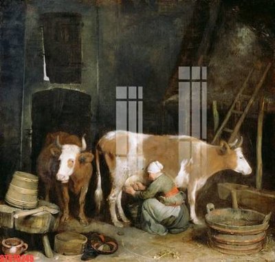 Download file gốc Tranh sơn dầu phương tây tổng hợp STS70245 (in mica) 3D