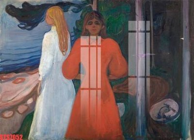 File tranh gốc Tranh sơn dầu phương tây tổng hợp STS7052 chủ đề hiện đại