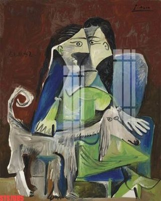 File in trần Tranh sơn dầu phương tây tổng hợp STS7085 (bản gốc 3D) sống động