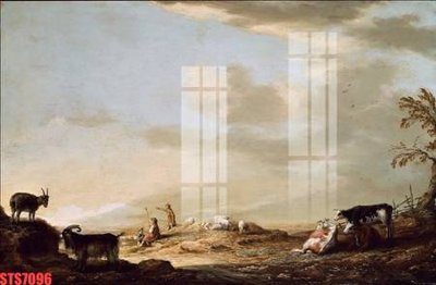 File ảnh Tranh sơn dầu phương tây tổng hợp STS7096 (gốc) dùng in Pano