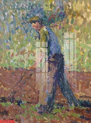 File gốc Tranh sơn dầu phương tây tổng hợp STS71264 (in mica) trang trí