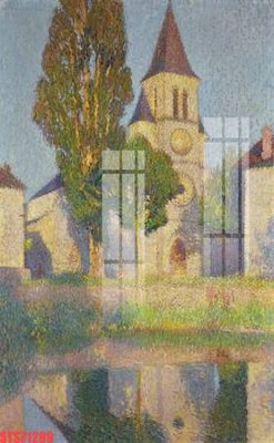 File in trần Tranh sơn dầu phương tây tổng hợp STS71289 (bản gốc) phong cảnh