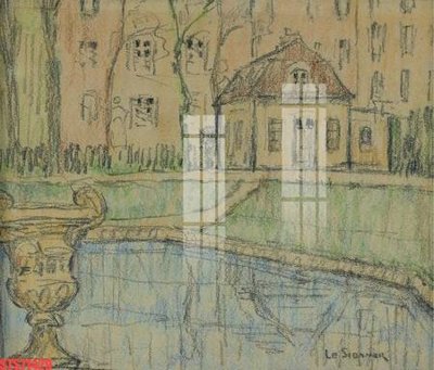 File tranh gốc in trần nhà Tranh sơn dầu phương tây tổng hợp STS71429 3D