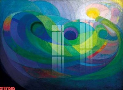 File tranh gốc Tranh sơn dầu phương tây tổng hợp STS71505 chủ đề hiện đại