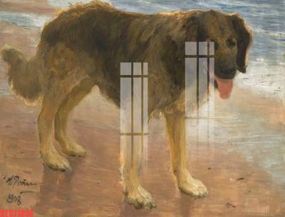 Download file gốc Tranh sơn dầu phương tây tổng hợp STS71813 (in mica) trang trí