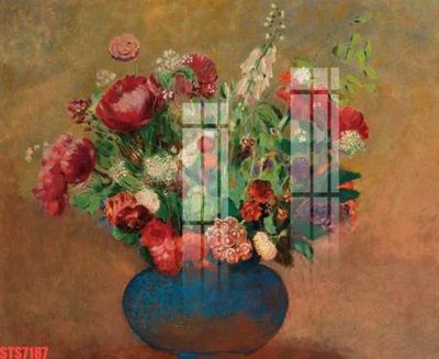 File tranh Tranh sơn dầu phương tây tổng hợp STS7187 (gốc) in trên kính