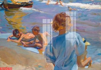 Ảnh gốc Tranh sơn dầu phương tây tổng hợp STS72027 (độ nét cao) in tráng gương