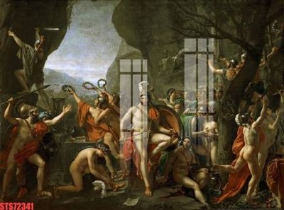 File gốc in mica Tranh sơn dầu phương tây tổng hợp STS72341 chất lượng