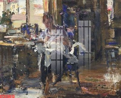 Tệp tin gốc Tranh sơn dầu phương tây tổng hợp STS73613 (dùng cho in ấn) chuyên nghiệp