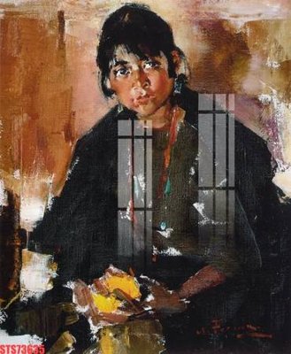 Mua file tranh gốc Tranh sơn dầu phương tây tổng hợp STS73635 tại Filetranh.com