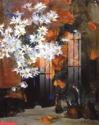 File in trần Tranh sơn dầu phương tây tổng hợp STS73703 (bản gốc) phong cảnh