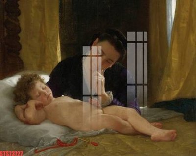 File ảnh Tranh sơn dầu phương tây tổng hợp STS73727 (gốc) in Hiflex