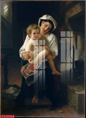 File PSD Tranh sơn dầu phương tây tổng hợp STS73750 (chất lượng in ấn)