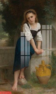 File tranh in mica Tranh sơn dầu phương tây tổng hợp STS73755 (độ phân giải cao)