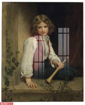 Tải file Tranh sơn dầu phương tây tổng hợp STS73808 (gốc) chủ đề phong thủy