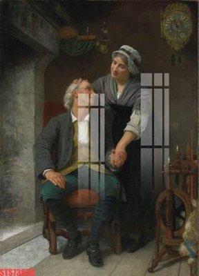 File in ấn Tranh sơn dầu phương tây tổng hợp STS73838 (bản gốc) từ file gốc