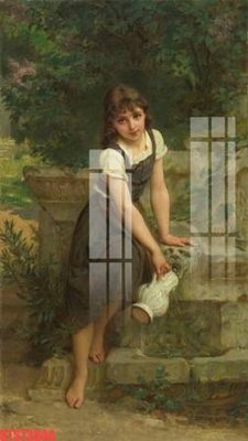 Download file gốc Tranh sơn dầu phương tây tổng hợp STS73844 (in mica) 3D