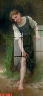 File in trần Tranh sơn dầu phương tây tổng hợp STS73869 (bản gốc) 5D