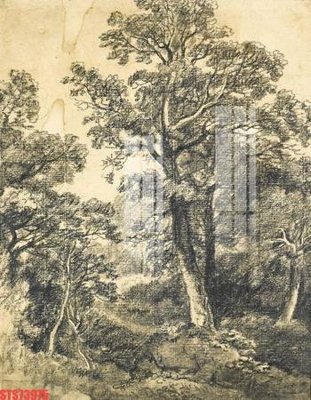 File gốc Tranh sơn dầu phương tây tổng hợp STS73975 (in lụa) tranh phong thủy