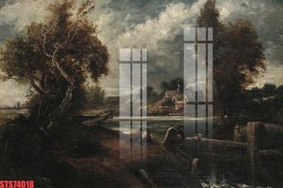 File tranh Tranh sơn dầu phương tây tổng hợp STS74018 (gốc) chủ đề con người