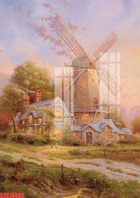 File in ấn cao cấp Tranh sơn dầu phương tây tổng hợp STS74402 (file gốc)