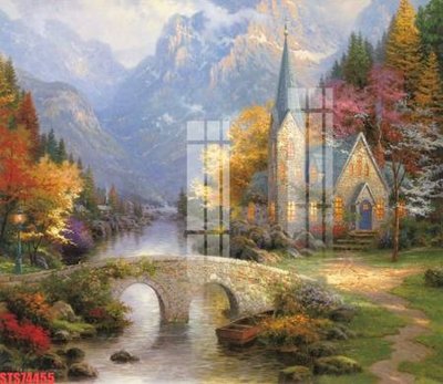 File ảnh Tranh sơn dầu phương tây tổng hợp STS74455 (gốc) in Hiflex