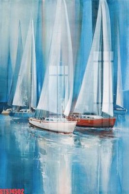 Download file gốc Tranh sơn dầu phương tây tổng hợp STS74502 (in mica) trong suốt