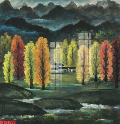 File in ấn cao cấp Tranh sơn dầu phương tây tổng hợp STS74556 (file gốc)