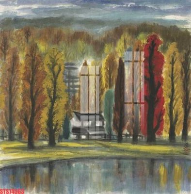 File tranh Tranh sơn dầu phương tây tổng hợp STS74563 (bản gốc) in lụa 5D