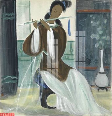 File PSD in ấn Tranh sơn dầu phương tây tổng hợp STS74685 (chất lượng cao)