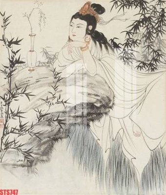 File ảnh Tranh sơn dầu phương tây tổng hợp STS747 (gốc) in poster