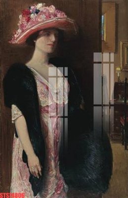 File gốc Tranh sơn dầu phương tây tổng hợp STS74806 (in tráng gương) ốp tường