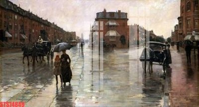 File in trần Tranh sơn dầu phương tây tổng hợp STS74849 (bản gốc) bầu trời