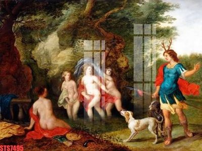 Download file gốc Tranh sơn dầu phương tây tổng hợp STS7495 (in lụa) hoa lá