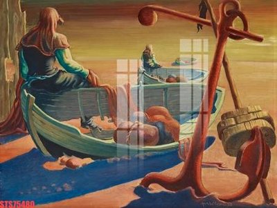 Tải file Tranh sơn dầu phương tây tổng hợp STS75480 (gốc) chủ đề tâm linh