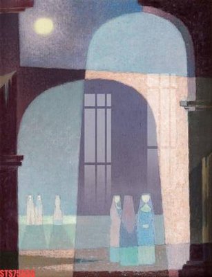 File tranh in trần 3D Tranh sơn dầu phương tây tổng hợp STS75556 (ảnh gốc)