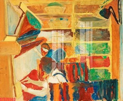 File in lụa Tranh sơn dầu phương tây tổng hợp STS75563 (tân cổ điển) Tranh sơn dầu phương tây tổng hợp STS75563