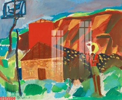 File gốc Tranh sơn dầu phương tây tổng hợp STS75564 (chuẩn màu) cho in offset