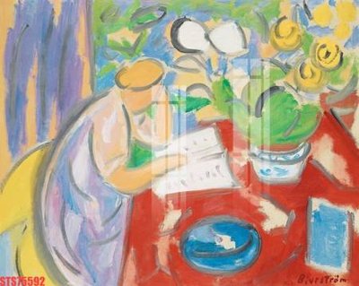 File tranh Tranh sơn dầu phương tây tổng hợp STS75592 (gốc) phong cách tối giản