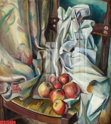 Hình ảnh file gốc in trần nhà Tranh sơn dầu phương tây tổng hợp STS75604