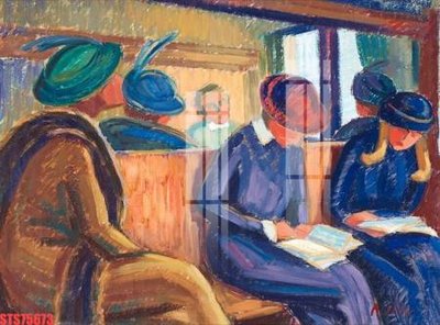 File gốc Tranh sơn dầu phương tây tổng hợp STS75673 (in lụa) tranh phong thủy