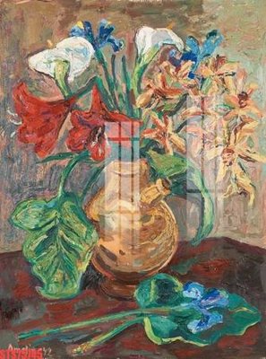 File gốc Tranh sơn dầu phương tây tổng hợp STS75745 (phiên bản chuẩn) để in ấn