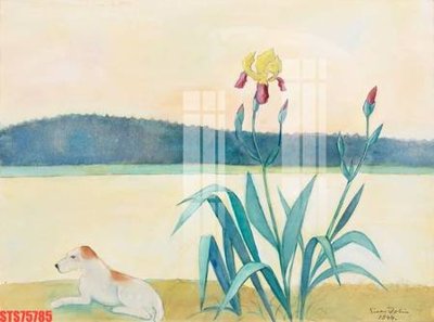 File gốc Tranh sơn dầu phương tây tổng hợp STS75785 (in mica) làm bảng hiệu