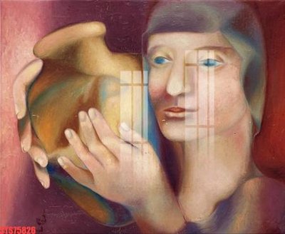 File tranh Tranh sơn dầu phương tây tổng hợp STS75826 (gốc) chủ đề tĩnh vật